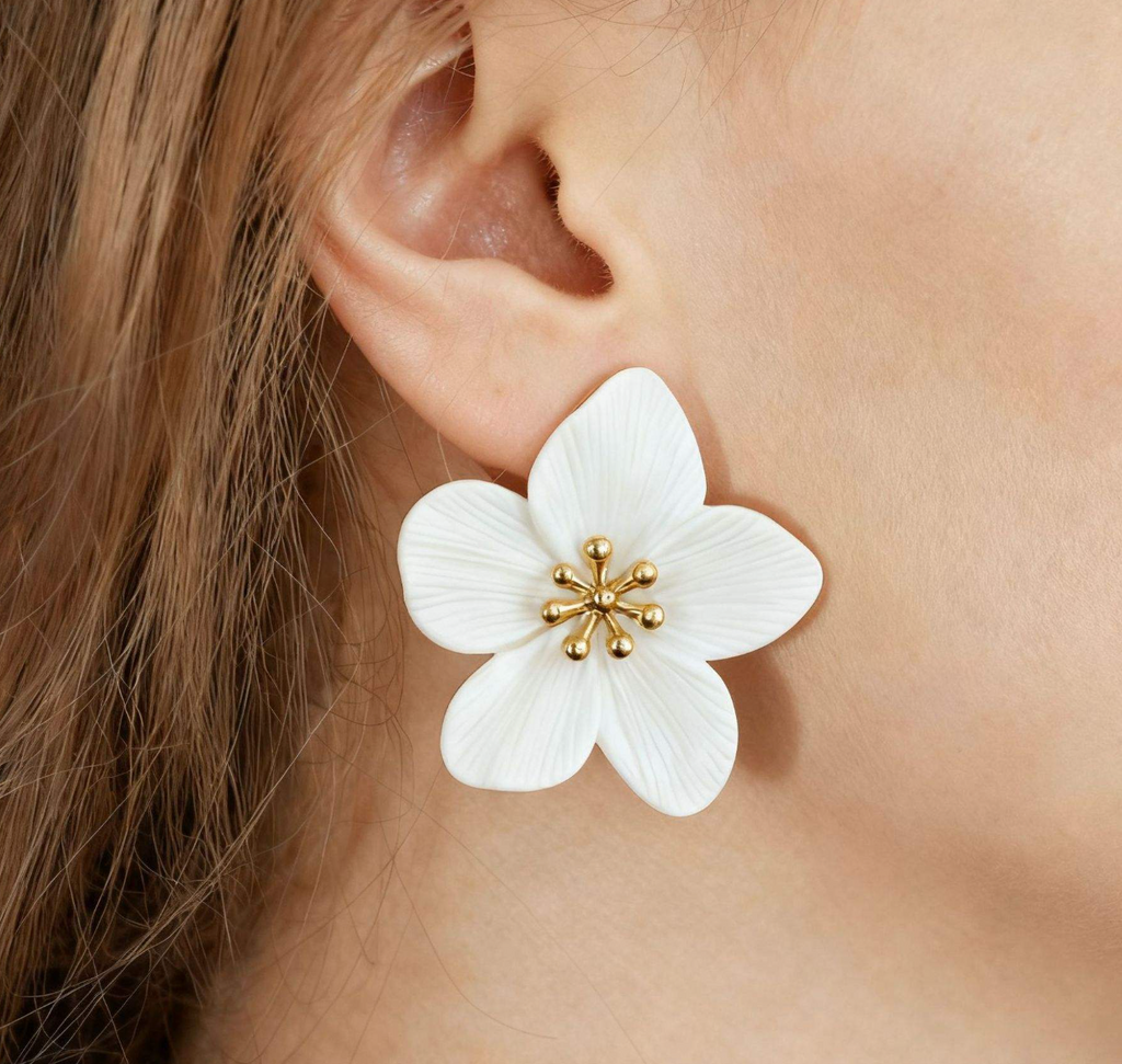 Flower Petal Earrings