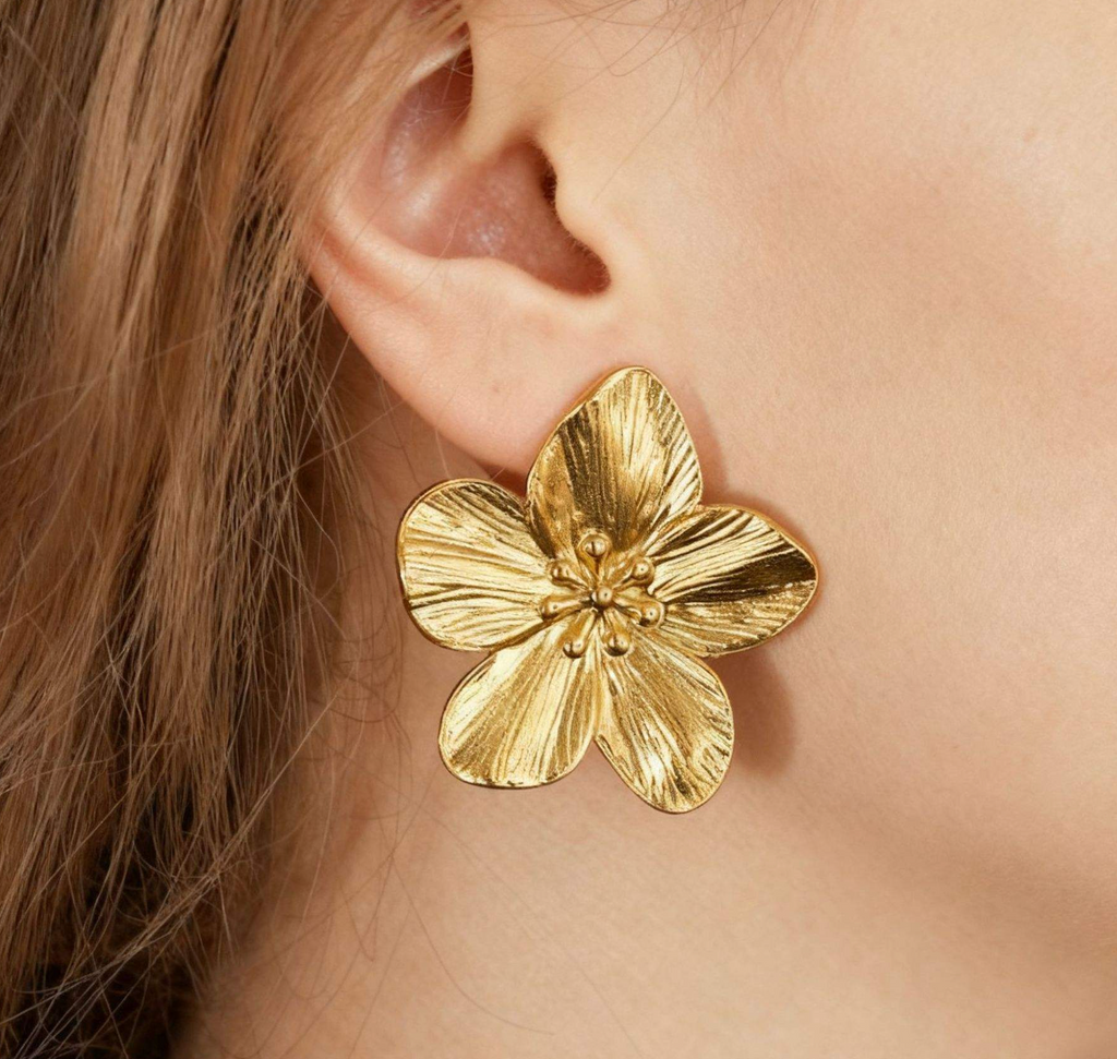 Flower Petal Earrings