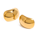 Chunky Dome Stud Earrings