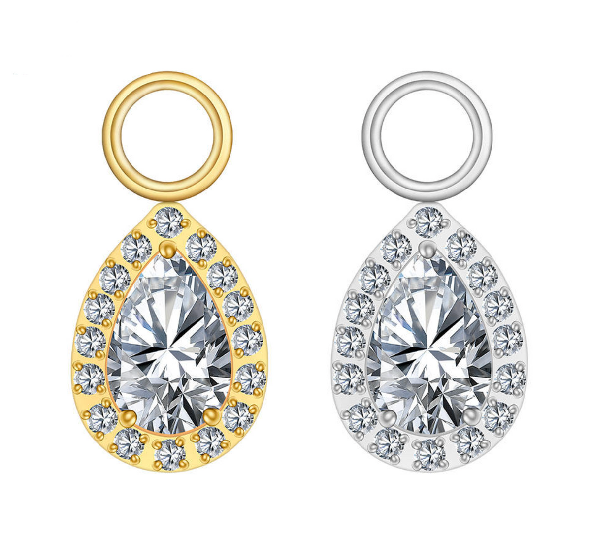 Sparkling Drop Jewelry