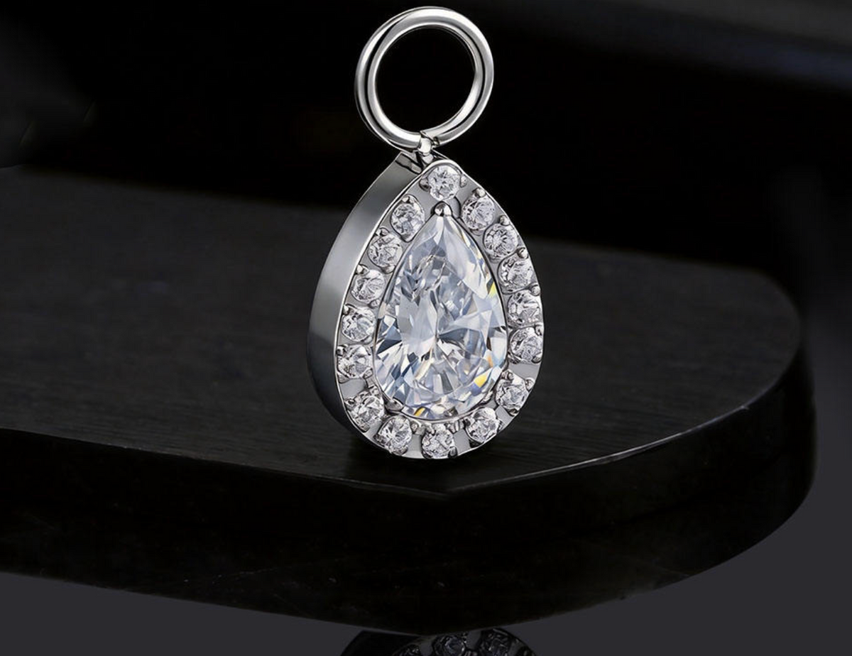 Sparkling Drop Jewelry