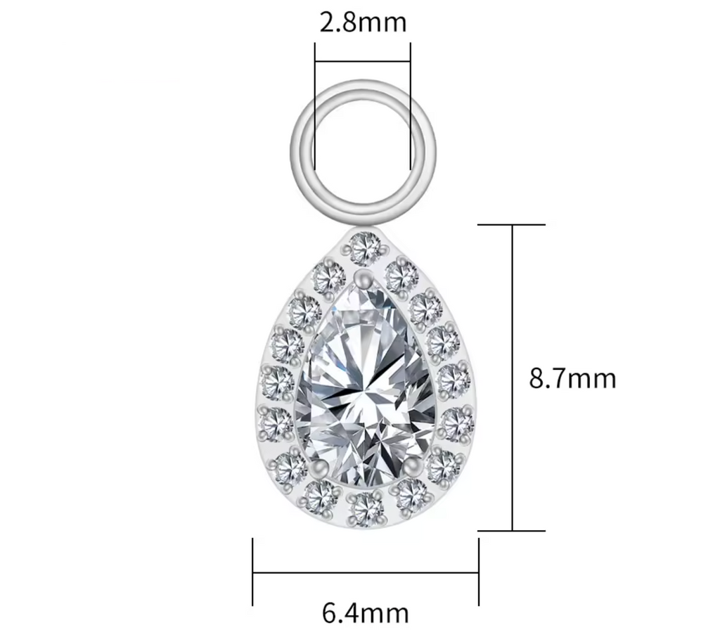 Sparkling Drop Jewelry