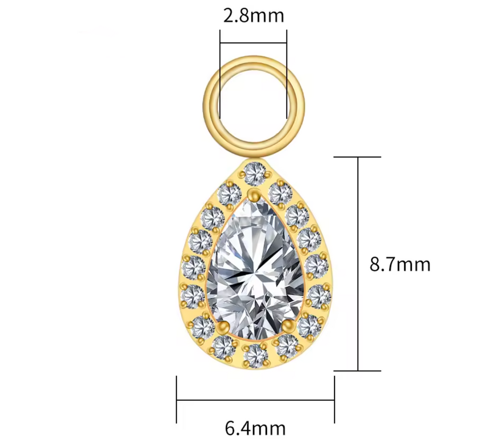 Sparkling Drop Jewelry