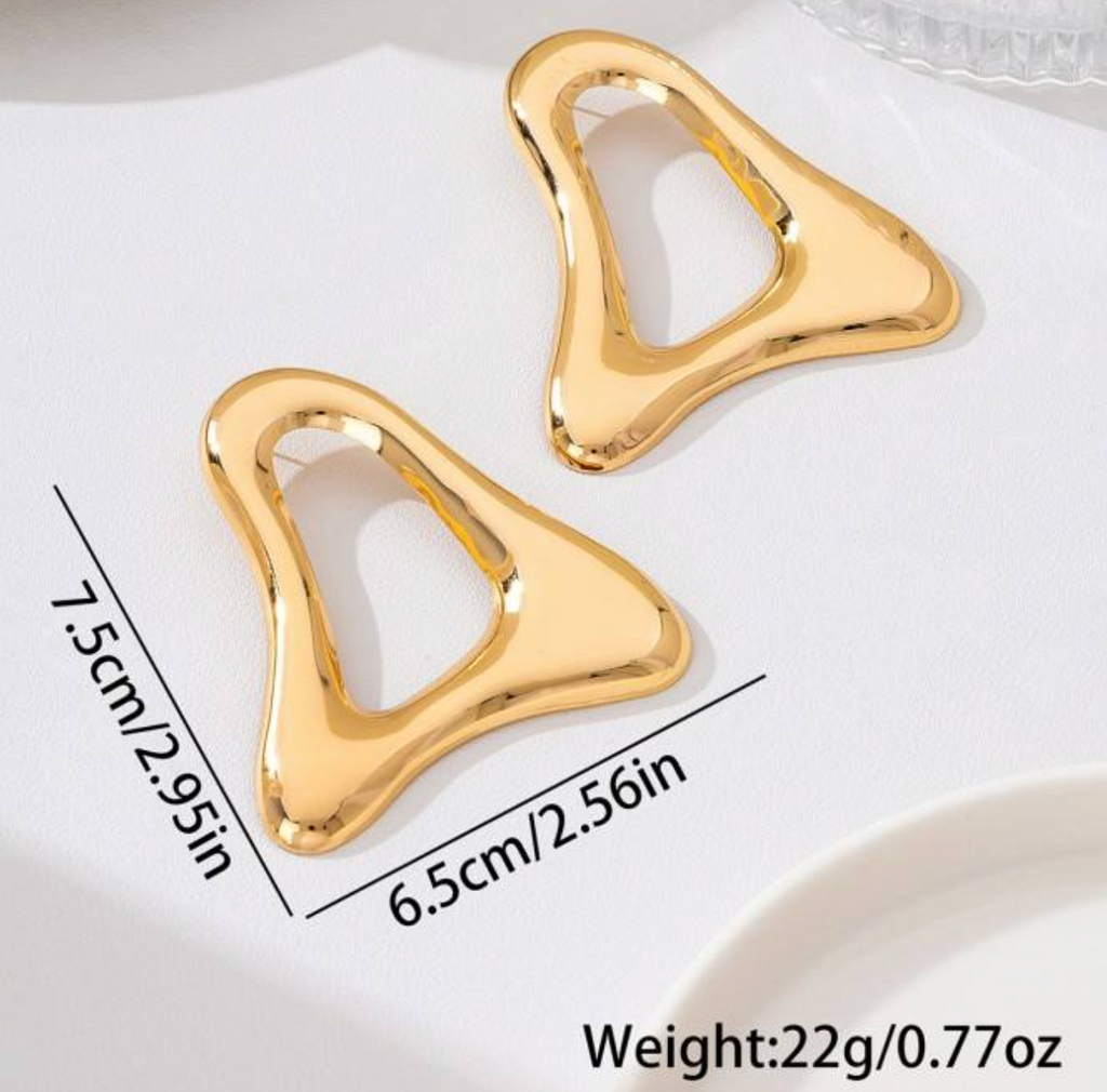 Hollow-Out Earrings