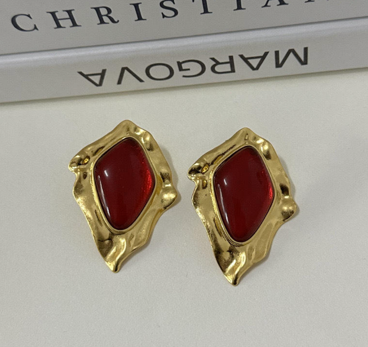 Vintage Resin Earrings